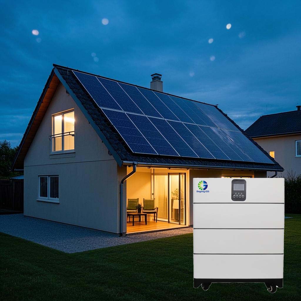 Solar-Powered Home Energy Storage System